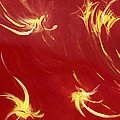 Fireworks Painting by Tamara Nelson Fireworks Painting by Tamara Nelson