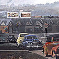 Five Points - 1948 Painting by Blue Sky