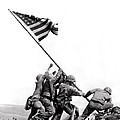 Flag Raising At Iwo Jima Photograph by Underwood Archives Flag Raising At Iwo Jima Photograph by Underwood Archives
