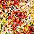 Floral Abstract by Karin Dawn Kelshall- Best Floral Abstract by Karin Dawn Kelshall- Best