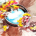 Flowers n sky by Anil Nene Flowers n sky by Anil Nene