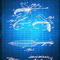 Fly Fishing Bait Patent Blueprint Drawing Mixed Media by Tony Rubino Fly Fishing Bait Patent Blueprint Drawing Mixed Media by Tony Rubino