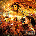 Flying Painting by Shijun Munns Flying Painting by Shijun Munns