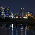 Fort Worth Skyline Super Moon by Jonathan Davison Fort Worth Skyline Super Moon by Jonathan Davison