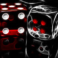 Fractalius Dice Photograph by Shane Bechler Fractalius Dice Photograph by Shane Bechler