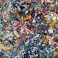 Fragmenting Heart Painting by James W Johnson Fragmenting Heart Painting by James W Johnson