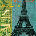 Francaise 1 Painting by Debbie DeWitt Francaise 1 Painting by Debbie DeWitt
