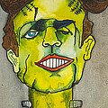 Frankensteins Monster as Tillie Painting by Patricia Arroyo Frankensteins Monster as Tillie Painting by Patricia Arroyo
