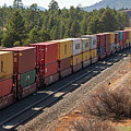 Freight Train Photograph by Science Photo Library
