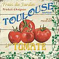French Veggie Sign 3 Painting by Debbie DeWitt French Veggie Sign 3 Painting by Debbie DeWitt