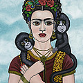 Frida In The Sky by Victoria De Almeida