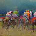 From Behind Painting by Kimberly Santini