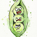 Funny Peas In A Pod by Olga Shvartsur Funny Peas In A Pod by Olga Shvartsur