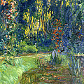 Garden Of Giverny by Claude Monet Garden Of Giverny by Claude Monet