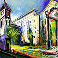 Local Landmarks Painting by John Gholson Local Landmarks Painting by John Gholson