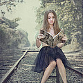 Get On The Right Track Photograph by Evelina Kremsdorf Get On The Right Track Photograph by Evelina Kremsdorf