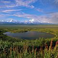 Glacial Kettle Pond And Denali Photograph by Yva Momatiuk John Eastcott Glacial Kettle Pond And Denali Photograph by Yva Momatiuk John Eastcott