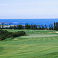 Golf Course At The Oceanside, Kapalua Photograph by Panoramic Images