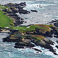 Golf Course On An Island, Pebble Beach Photograph by Panoramic Images