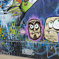 Graffiti Wall Art In Valparaiso, Chile Painting by John Shaw Graffiti Wall Art In Valparaiso, Chile Painting by John Shaw