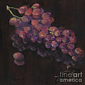 Grapes in Reflection by Maria Hunt