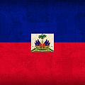 Haiti Flag Vintage Distressed Finish Mixed Media by Design Turnpike Haiti Flag Vintage Distressed Finish Mixed Media by Design Turnpike