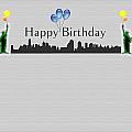 Happy Birthday Card - New York City - Statue of Liberty Digital Art by Becca Buecher Happy Birthday Card - New York City - Statue of Liberty Digital Art by Becca Buecher