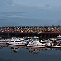 Harbor and Skyline from Old Montreal by Terri Harper