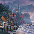 Harbor Light Hideaway Painting by Michael Humphries Harbor Light Hideaway Painting by Michael Humphries