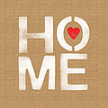 Heart and Home Painting by Linda Woods Heart and Home Painting by Linda Woods