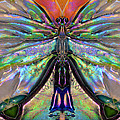Her Heart Has Wings - Spiritual Art By Sharon Cummings by Sharon Cummings Her Heart Has Wings - Spiritual Art By Sharon Cummings by Sharon Cummings
