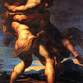 Hercules and Antaeus Painting by Gaudenzio Ferrari Hercules and Antaeus Painting by Gaudenzio Ferrari