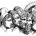 Heroes Of The Trojan War Photograph by Science Photo Library