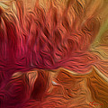 Hibiscus Right Panel Painting by Vincent Franco Hibiscus Right Panel Painting by Vincent Franco