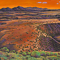 High Desert Evening Painting by Johnathan Harris High Desert Evening Painting by Johnathan Harris