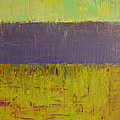 Highway Series - Lake Painting by Michelle Calkins Highway Series - Lake Painting by Michelle Calkins