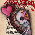 Holding On Painting by Abril Andrade Holding On Painting by Abril Andrade