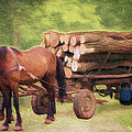Horsepower Painting by Jeffrey Kolker Horsepower Painting by Jeffrey Kolker