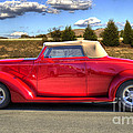 Hot Red Car by Mathias 