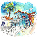 Houses in Moita in Portugal Painting by Miki De Goodaboom Houses in Moita in Portugal Painting by Miki De Goodaboom