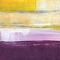 Hydrangea Two - abstract painting Painting by Linda Woods Hydrangea Two - abstract painting Painting by Linda Woods