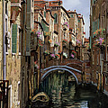 I Ponti A Venezia Painting by Guido Borelli I Ponti A Venezia Painting by Guido Borelli