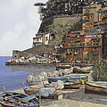 il porto di Sorrento Painting by Guido Borelli il porto di Sorrento Painting by Guido Borelli