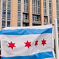 Illinois flag Photograph by Dejan Jovanovic Illinois flag Photograph by Dejan Jovanovic
