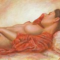 In her own World Painting by John Silver In her own World Painting by John Silver