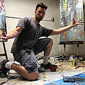 In The Studio Painting by John Gholson In The Studio Painting by John Gholson
