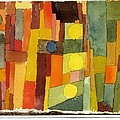 In The Style Of Kairouan Painting by Paul Klee In The Style Of Kairouan Painting by Paul Klee