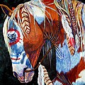 Indian War Pony Painting by Amanda Hukill Indian War Pony Painting by Amanda Hukill