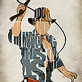 Indiana Jones - Harrison Ford Painting by Inspirowl Design Indiana Jones - Harrison Ford Painting by Inspirowl Design