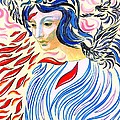 Inner Peace Painting by Jane Small Inner Peace Painting by Jane Small